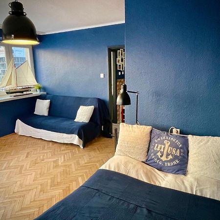 Super Apartament Blue Scisle Centrum Dwie Linie Metra Netflix Wifi 300 Mbs Panorama Miasta Varsavia Esterno foto
