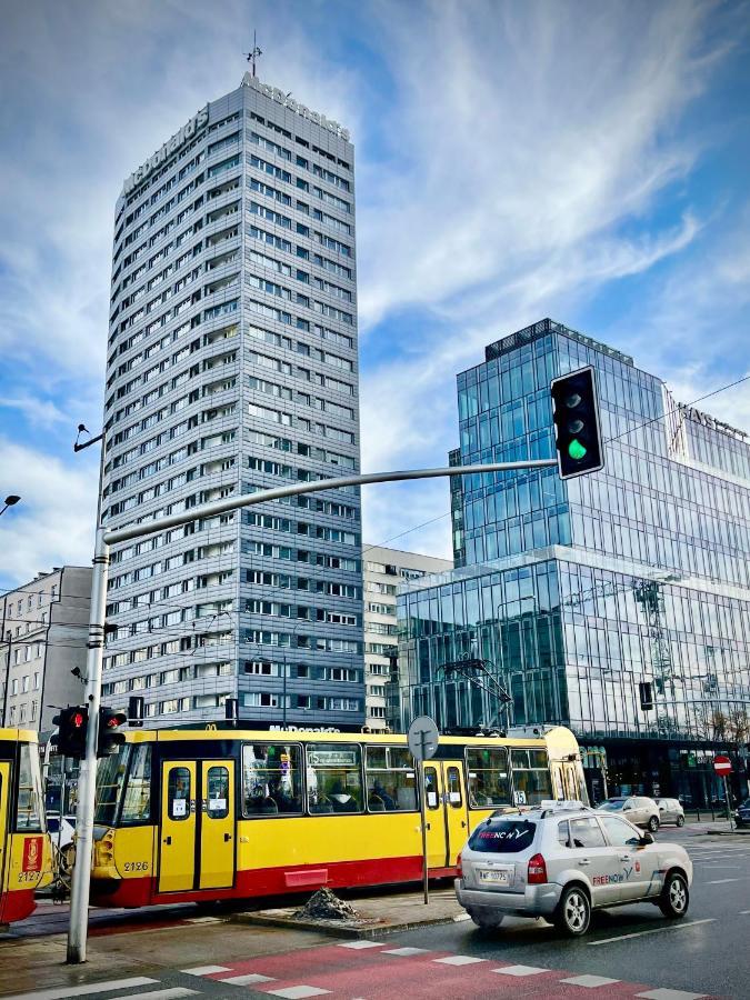 Super Apartament Blue Scisle Centrum Dwie Linie Metra Netflix Wifi 300 Mbs Panorama Miasta Varsavia Esterno foto